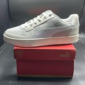 🔥 Puma Men's Caven 2.0 Sneakers – Sleek Gray, Classic Low-Top Design (Size 10,